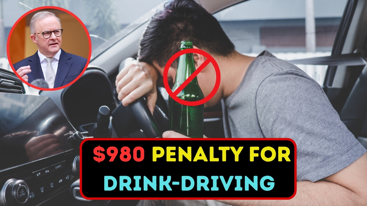 $980 Penalty For Drink-Driving